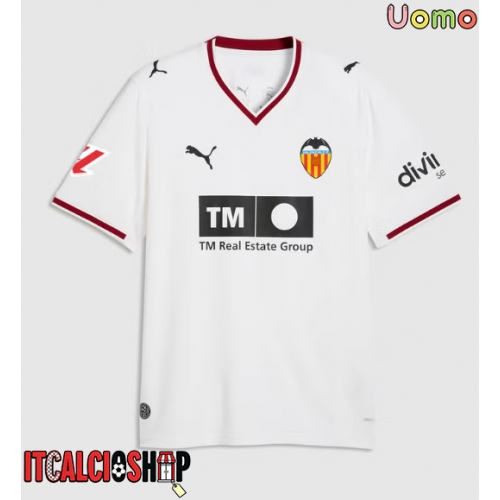 Valencia Hugo Duro #9 Prima Maglia 2026-27 Manica Corta